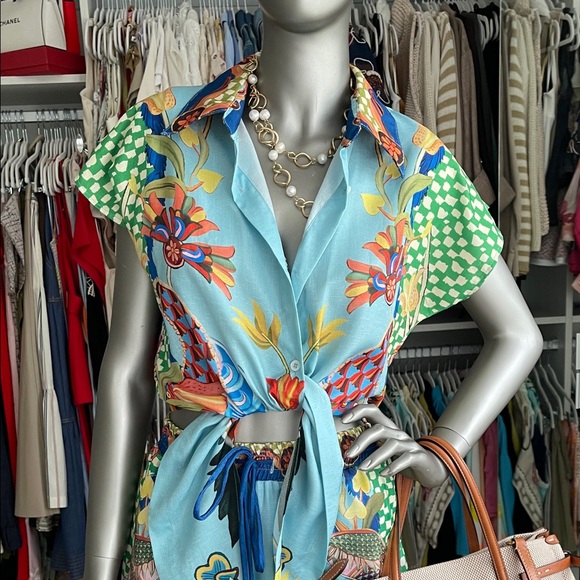Pants - Shirt & Pants Colorful Set